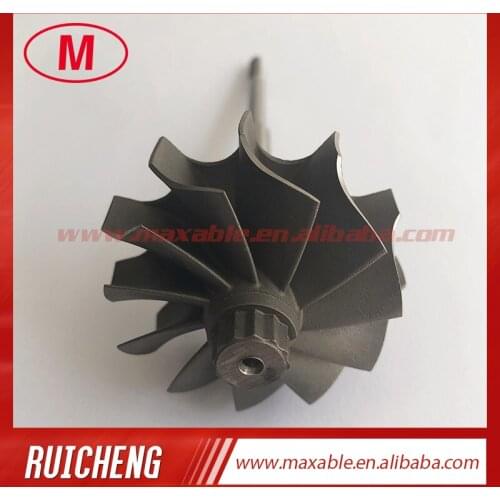 TD04HL Lengthen 45.65/52.00mm 11 blades shaft length 97mm turbine wheel&shaft/turbo wheel