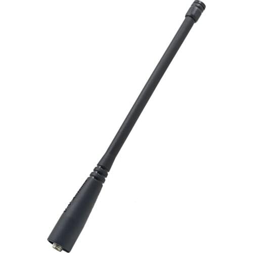 TISHRIC For Baofeng UV-5RA/B/C/D/E/A UV-B5 UV-B6 Two Way Radio SMA-F SMA Female Dual Band Antenna VHF/UHF 136-174/400-520Mhz
