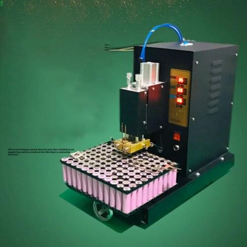 AC 220V Spot Welder Lithium Battery Soldering Welder Tools Large Battery Pneumatic Car Equipment Welding Machine Portable 10KW