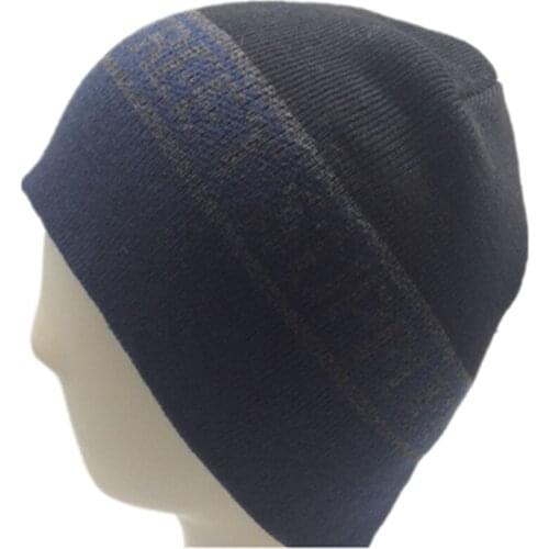 Cartoon Computer embroidery words ABC thick wool Wind Hats Knitting Caps Winter Soft Warm Ear protection Fleece Lining Beanies