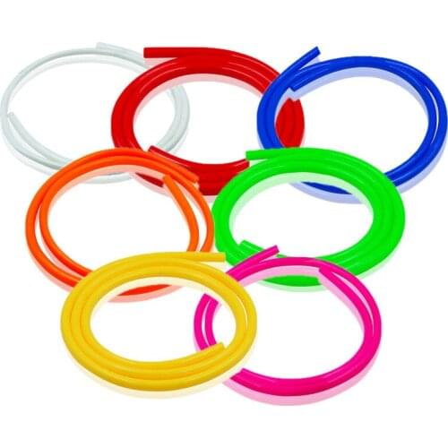 1 Meter Motorcycle fuel Hose 1M Petrol Fuel Line Hose Gas Oil Pipe Tube Nylon Soft Fuel Filter Hose for Moto Bike Honda Yamaha