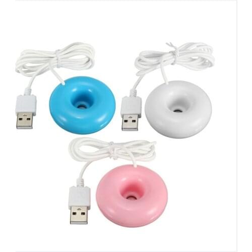 1 pcs usb office desktop mini humidifier portable air purifier creative donut humidifier Mini sprayer