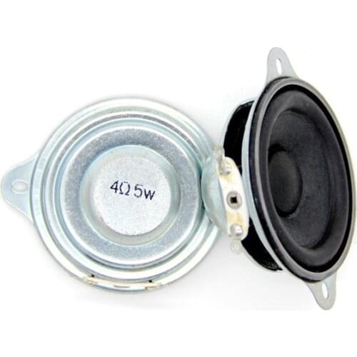 2PC 45mm inner magnetic speaker 4Ohs 5W bass multimedia full range speaker small speaker 4R5W small speaker
