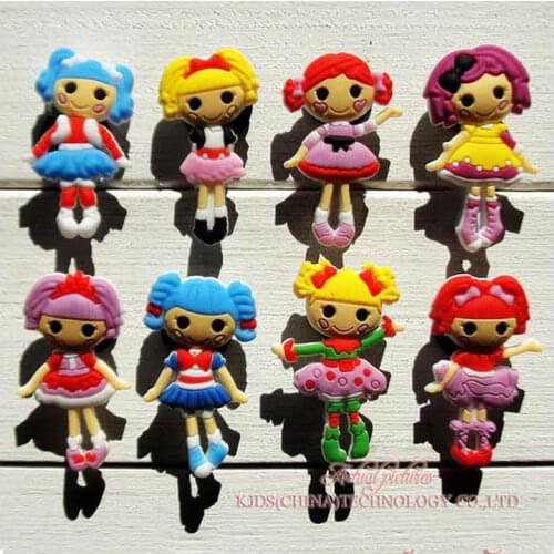 8Pcs PVC Shoe Charms Shoe accessories Shoe decoration Shoe Buckles Accessories Fit Band Bracelets Croc JIBZ