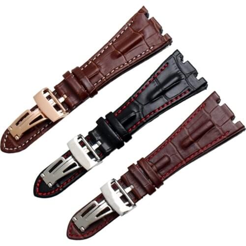 Watch Accessories 12mm-24mm For Tissot Mido Hamilton Tag Heuer T035210A/T035207 T063 T059 For Men & Women Leather Watch Bands