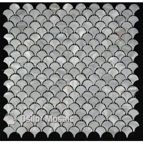Free shipping white color 100% natural Chinese freshwater shell mother of pearl mosaic tile for bathroom decoration wall tile