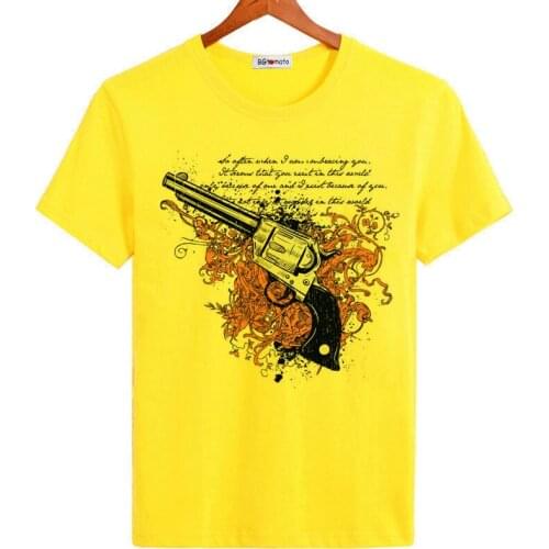 BGtomato New design Revolver cool mens casual t shirts original brand four colors short sleeve fashion cool shirts