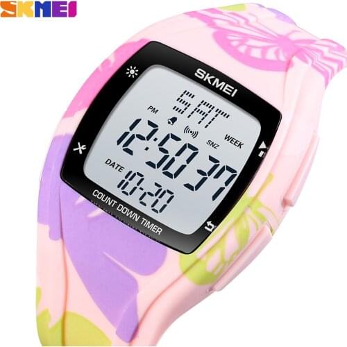 New SKMEI Digital Mens Watch Military Digital Electronic Led Display Clock Sport Chronograph Waterproof Wristwatch Reloj Hombre