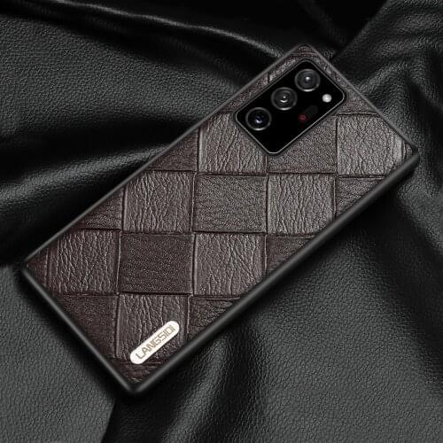 Phone Cover Case For Samsung Galaxy Note 20 Ultra Note 10 Lite 9 A31 A71 A51 A50 A70 S8 S9 S10 S20 Plus M31 M51 Genuine Leather