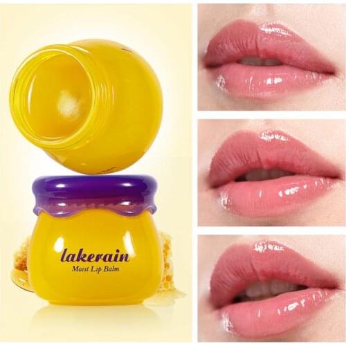 10g Honey Lip Balm Day And Night Repair Lips Mask Fade Lip Lines Sleep Long-lasting Moisturizing And Deep Nourishing TSLM1