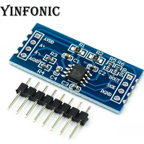 TM7711 module/electronic weighing sensor 24 AD module microcontroller Compatible with HX710A pressure sensors