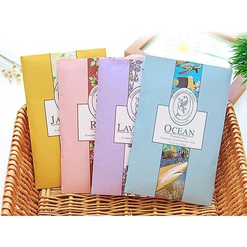 Natural Plant Spice Mixture Air Fresh Scent Bag Flower Perfume Lavender Rose Incense Sachet Car Air Freshener Wardrobe Supplies