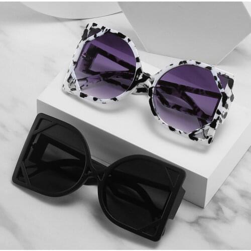 2021 new sun-shading mirror women big frame sunglasses multi-color choice fashion men women hot-selling glasses UV400