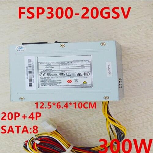 New Original PSU For FSP POE 20P+4P+SATA*8 300W Switching Power Supply FSP300-20GSV