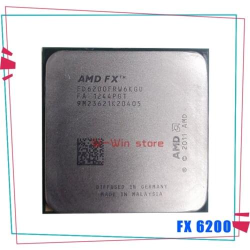 AMD FX-Series FX-6200 FX 6200 FX6200 3.8 GHz Six-Core CPU Processor FD6200FRW6KGU Socket AM3