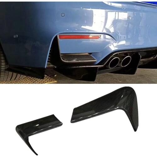 Carbon fiber Rear Bumper Lip Spoiler Decorative parts For BMW F80 M3 F82 M4
