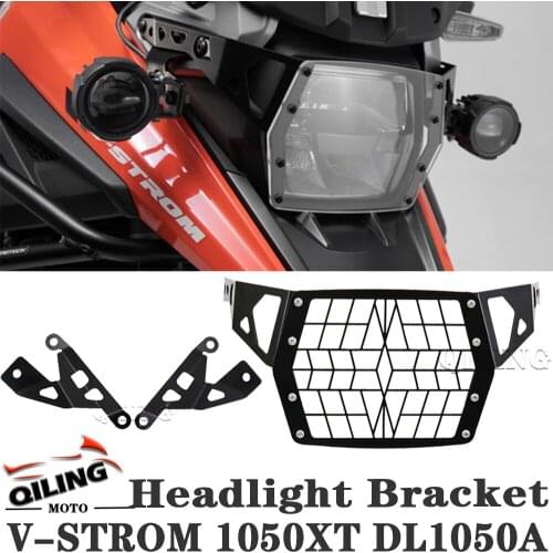 Motorcycle Headlight protection cover FOR SUZUKI V-STROM 1050XT DL1050A VSTROM 1050 DL 1050 Fog Lamp Bracket Headlight bracket