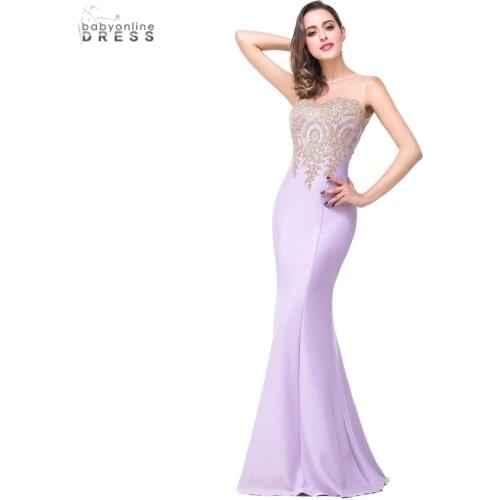 Lavender Mermaid Sexy Lace Long Prom Dresses Royal Blue Black Evening Party Dress Vestido de Festa Longo