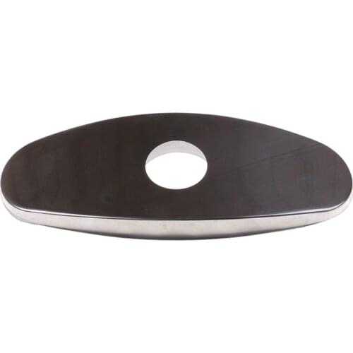 1Pc Plate Mounting Holes Escutcheon Kitchen Faucet Accessories Hole Cover Deck Plate Bathroom Sink Faucet Decorate Cover