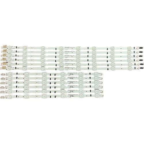 12 PCS LED Backlight strip for Samsung UN50HU6950 UE50HU6900 UE50HU7000 BN96-32179A 32178A 2014SVS_UHD_50 DUGE-500DCA-R3 500DCB