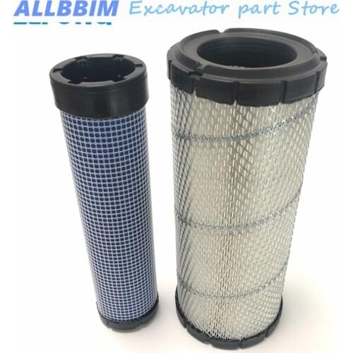 For Sany SY60C SY55C SY65C-9 Excavator Accessories Filter Air Filter Element Air Filter Accessories High Quality Accessories