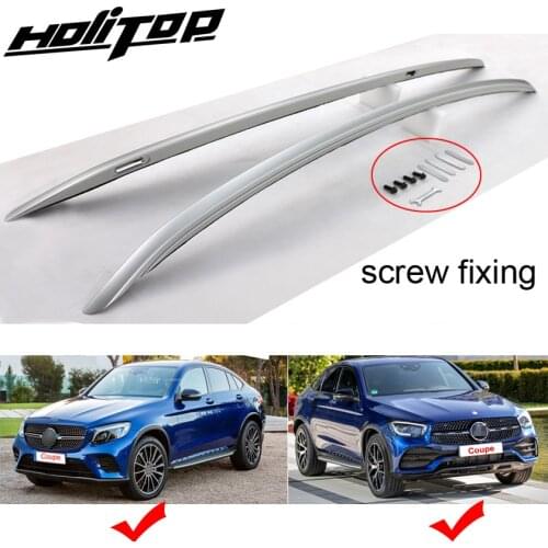 New arrival roof rack bar roof rack for GLC Coupe,thicken aluminum alloy,same as original style,ISO factory,install by screws
