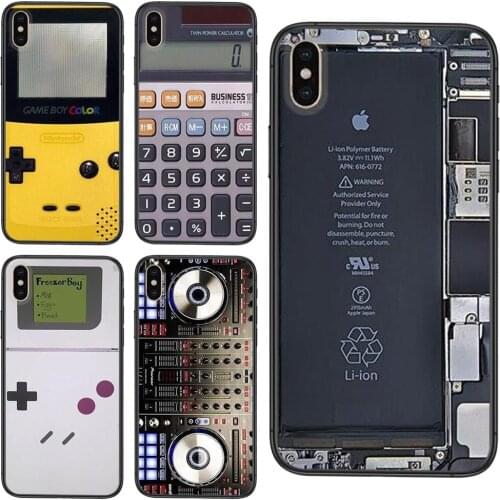 Soft TPU Phone Bags Deals Classic Camera Battery Calculator For Samsung Galaxy Note 10 Plus Ultra M51 M31 M30S J6 J8 2018 A10