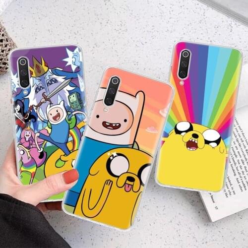 Adventure Time Special Silicon Call Phone Casing For Xiaomi Note 10 Pro Mi 11 Lite 9 8 CC9 Poco X3 NFC Case 10T 9T A3 A2 A1 Cove