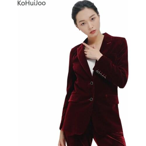 Женские красные куртки KoHuiJoo China At AliExpress