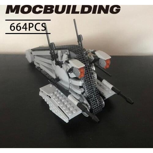 MOC Building blocks Corporate Alliance Tank Droid at minifigure scale Creator expert Assembly Model DIY brick Children toy gift