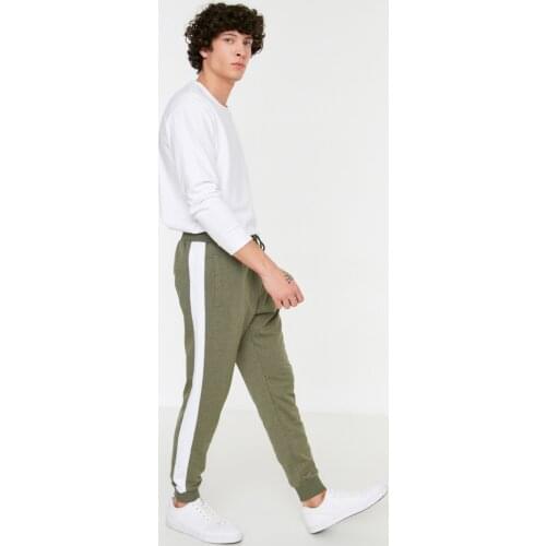 Trendyol Male Sweatpants TMNSS20EA0074 спортивные штаны штаны мужские pantalones hombre штаны спортивные штаны мужкие ropa