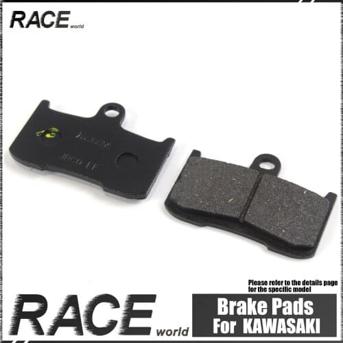 Motorcycles Front Brake Pads For KAWASAKI Z 800 E 2013 - 2016 Z 800 2013-2016 ZX9R 2002 - 2004 Z1000 2003 - 2005 For MORIWAKI MD