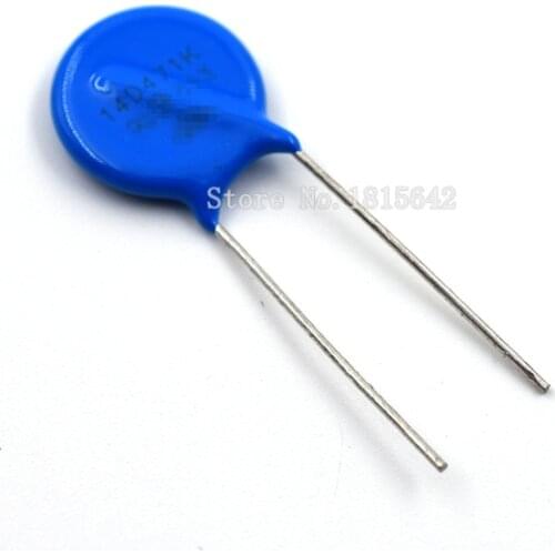 20PCS 14D471K Varistors 14D-471K 14D471 470V Piezoresistor Metal Voltage Dependent Resistor Piezoresistance