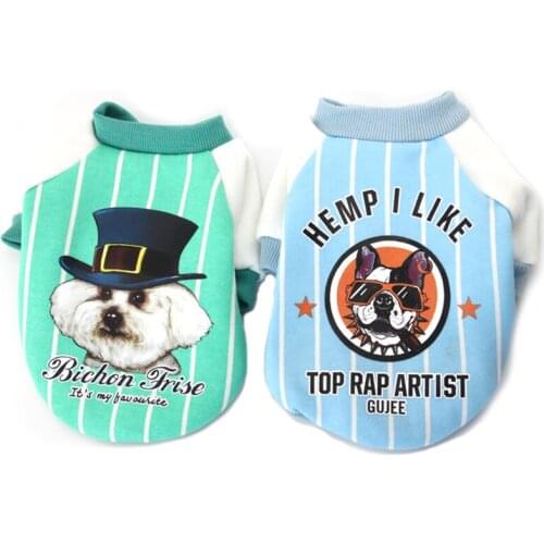 DRESSPET Pet Dog Shirt Clothes For Spring and Autumn Puppy Teddy Bear Clothing Two-legged high Quality Fashion Style in 2019