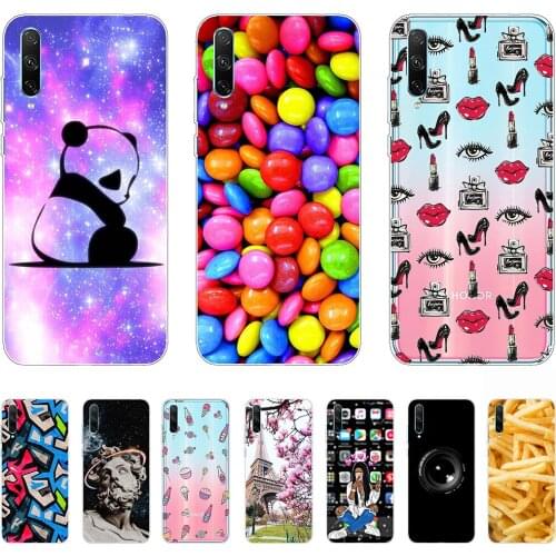 Silicon Case for Honor 30i 6.3inch Luxury Transparent Shell Phone Cases Full Protection LRA-LX1 Dirt-resistant Coque Bumper