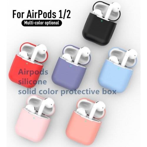Silicone Soft Cover Case For apple Airpods Pro Case sticker Bluetooth Case for airpod 1 2 For Air Pods Pro Earphone Accessories