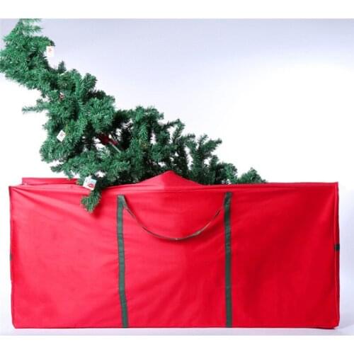 Christmas Tree Storage Bag Waterproof Xmas Large Tree Container Reinforced Wide Handle Artificial Xmas Tree Storage Pouch