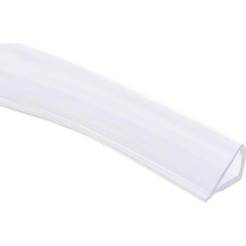Uxcell Trim Seal, PVC U-Seal Channel Edge Protector Sheet, Fits 7-9mm Edge 3Meters for Wood Frame Window