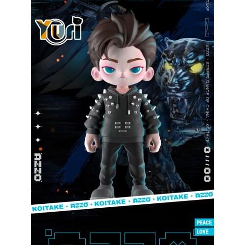 Street Dance of China Henry Lau Team Leader PVC Figure Doll Toy The Untamed Sa NQ
