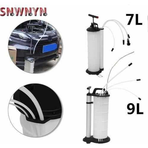 7L9L Suction Oil Pump Oil Manual Change Pump Fuild Gasoline Extractor Vacuum Pump Car Waste Fuel Pump Oil Water Extraction