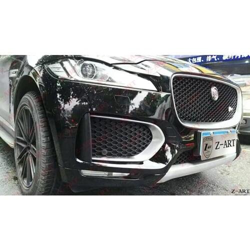 Z-ART 3.0 sport front bumper for normal Jaguar F-PACE 2015-2018 facelift PP body kit for Jaguar F-Pace retrofit front bumper