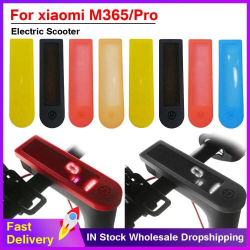 Electric Scooter Dash Board Panel Silicone Case For Xiaomi M365 Pro Waterproof silicone protective cover Skateboard Accessories