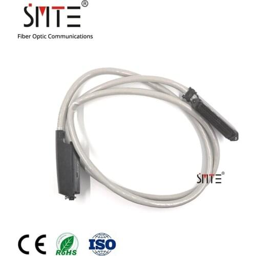 CAT3 25-Pair Amphenol Telco Cable DSLAM 90Degree 50Pin RJ21 Male to blunt (open) For CISCO VG224 5FT 15FT