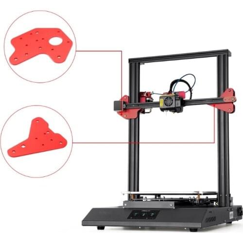28EA for Ender 3 3pro 3 V2 for CR-10 CR-10S Pro 3D Printed Parts Dual Z-axis Linear Guide Back Plate Kit