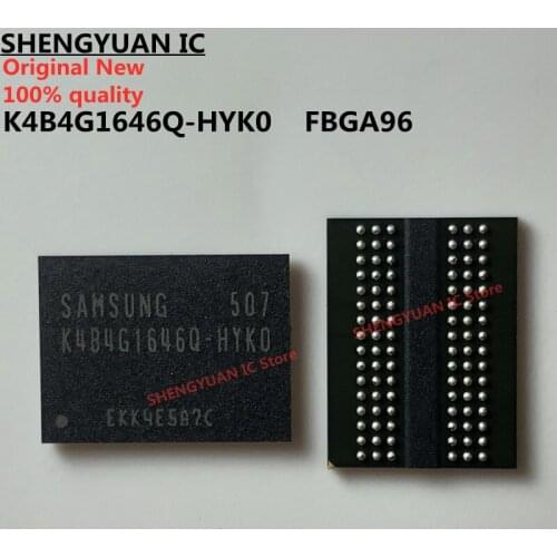 5 pcs/lot K4B4G1646Q-HYK0 K4B4G1646Q HYK0 FBGA96 4Gb DDR3 Memory chip 100% new imported original 100% quality