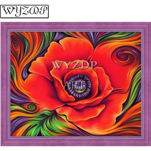 5D Diamond painting Flower Picture Full Square/Round Diamond Embroidery Cross Stitch Mosaic Gift Kits Home decor 18850