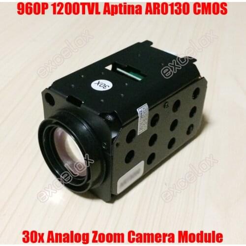 960P 1.3MP 1200TVL Analog 18x Optical 30x AR0130 CMOS Zoom Camera Module IR CUT Megapixel Auto Focus CCTV PTZ Speed Dome Block
