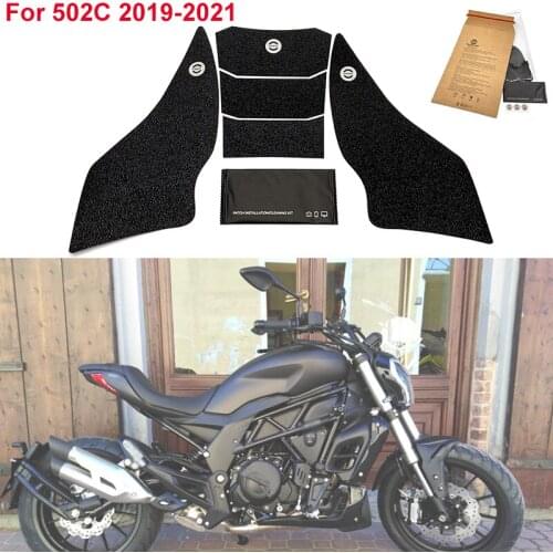 For Bnelli 502C 502 C 2019 2020 2021 Motorcycle Accessories Gas Fuel Oil Tank Pads Knee Grip Protector PVC Sticker Non-slip