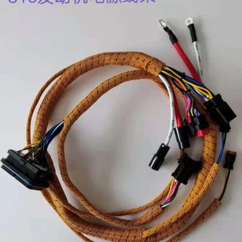 For Caterpillar 385C/390D C18 Engine Power Supply To Computer Board Wiring Harness 231-1812