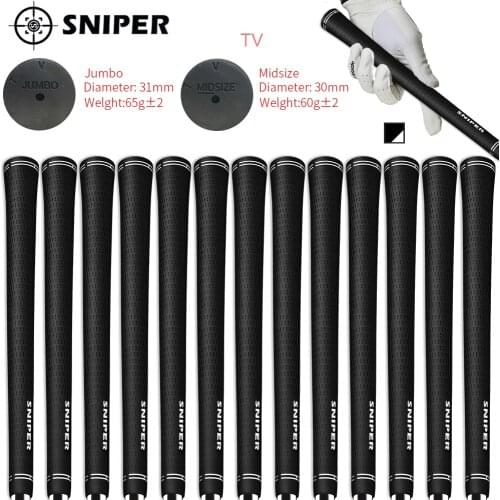 Wholesale 100pieces Top quality Golf Grips round or rip Club Grips standard/Midsize And jumbo